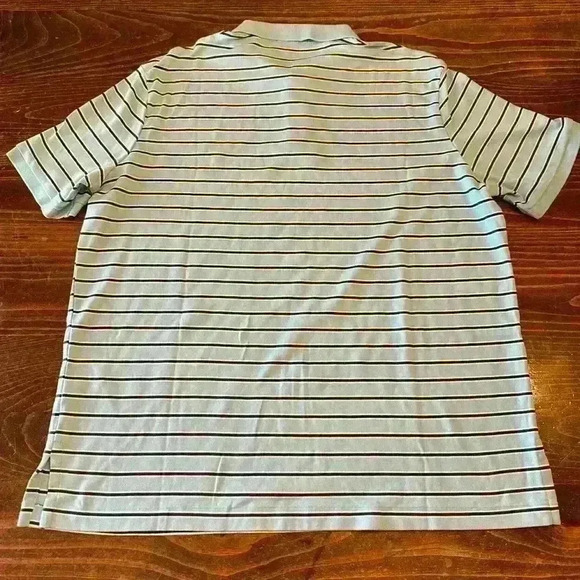 POLO RALPH LAUREN Striped Short‎ Sleeve Mens Collared Polo Size XL - Picture 3 of 6